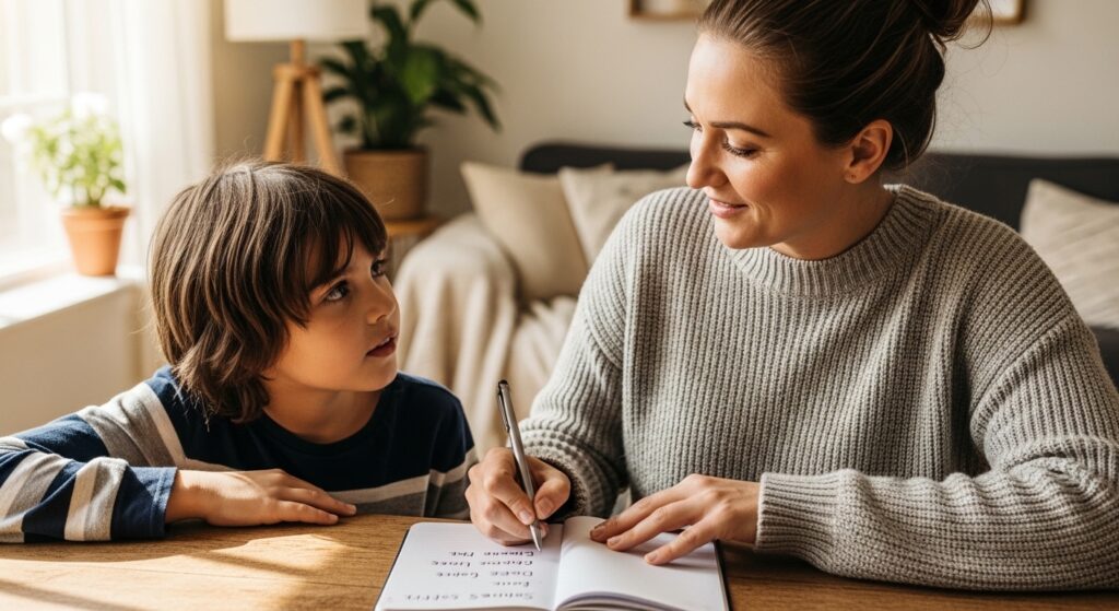 Family house rules for AI chatbot use