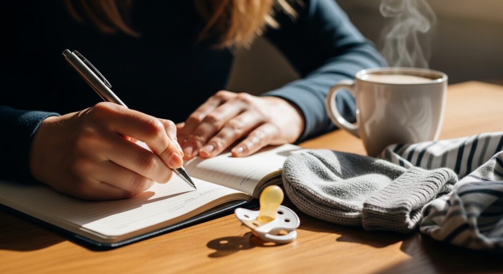 Journaling through matrescence in 2026