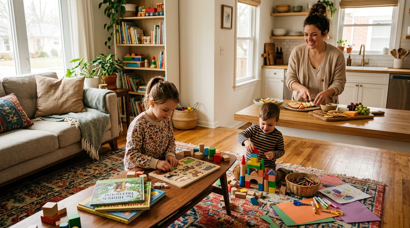 offline play ideas for kids during phone-free time