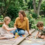 phone-free childhood with outdoor play and family connection